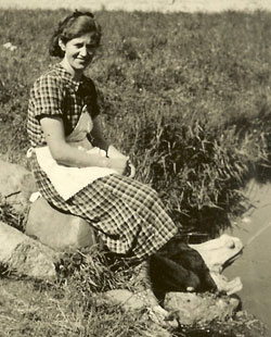 Mor, Petra Buhl Laustsen i 1939 på Taarupgaard